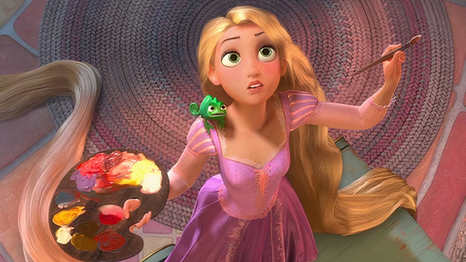 La película animada de Enredados recrea la historia de Rapunzel. La película animada de Enredados recrea la historia de Rapunzel.