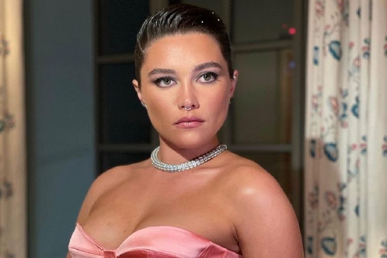 Florence Pugh hizo su debut actoral en la película The Falling.