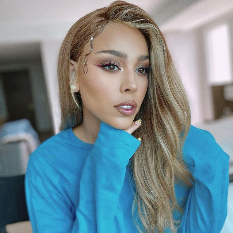 Danna Paola volvió a hacer de las suyas en Instagram, pero esta vez por una buena causa