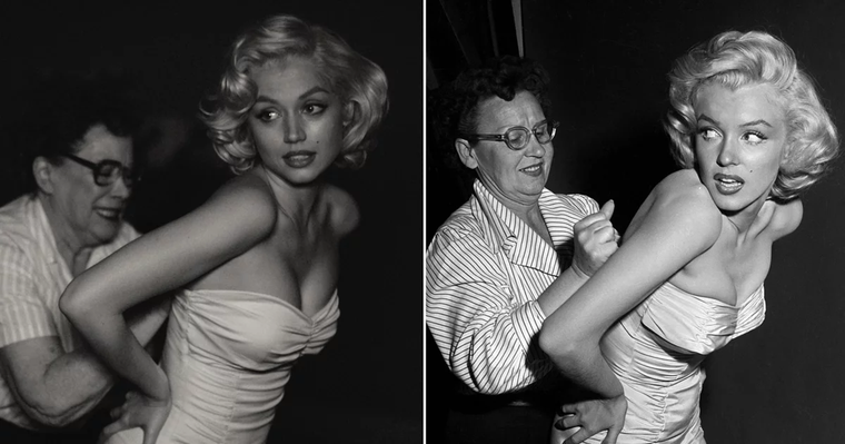 A pesar de retratar a Marilyn Monroe, Blonde resulta una versión ficticia de la verdadera vida de la actriz.