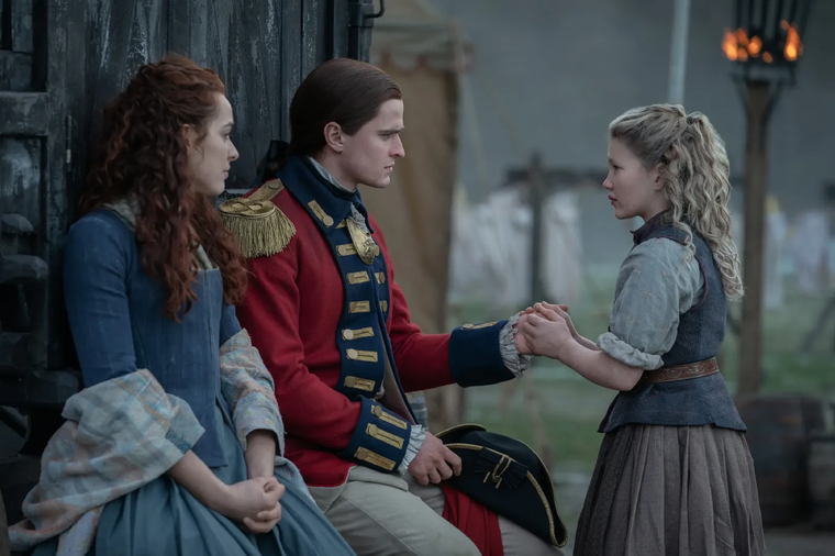 La temporada 7 de Outlander introdujo a los personajes de Jane y Fanny. La temporada 7 de Outlander introdujo a los personajes de Jane y Fanny. 