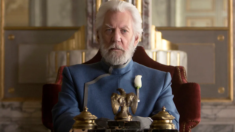 Coriolanus Snow, uno de los personajes más despiadados de Panem. 
