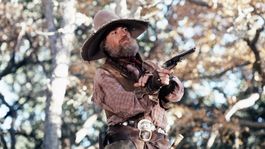 Willie Nelson el el protagoniza de Barbarosa (1982).