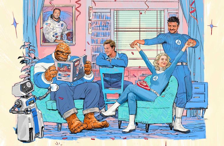 Los cuatro fantásticos llegará en julio de 2025