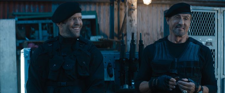 Sylvester Stallone y Jason Statham, principales figuras de The Expendables