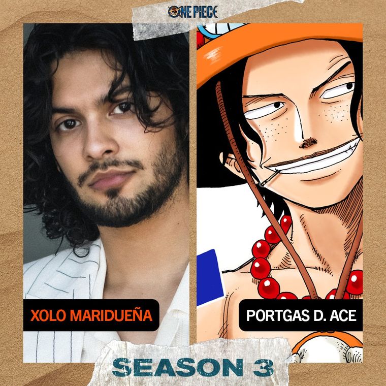 Xolo Maridueña será Portgas D. Ace en la S3 de One Piece. Xolo Maridueña será Portgas D. Ace en la S3 de One Piece.