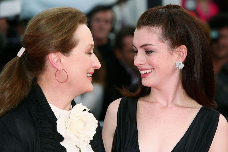Foto: Meryl Streep y Anne Hathaway
