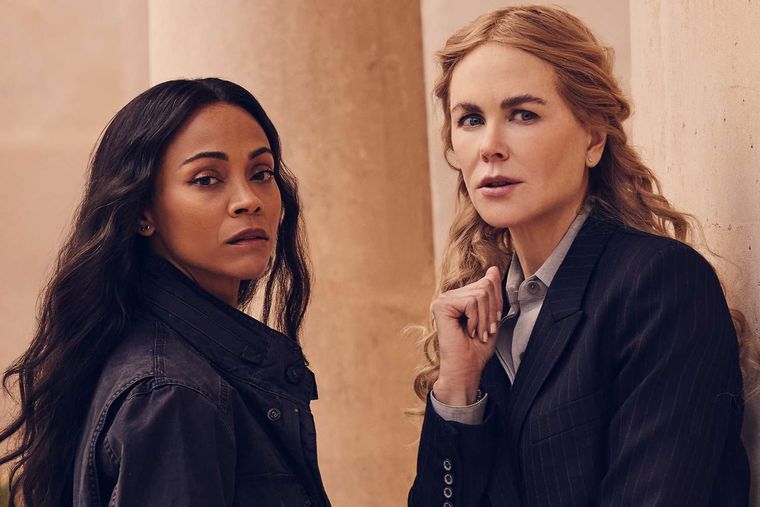 Zoe Saldaña y Nicole Kidman protagonizan Operativo: Lioness