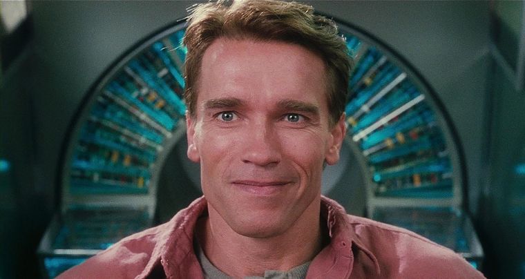 Arnold Schwarzenegger, uno de los protagonistas de estas historias de ciencia ficción