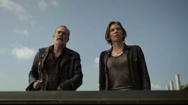 Negan y Maggie continúan la historia de The Walking Dead
