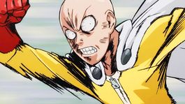 Saitama está listo para terminar con los enemigos...de un solo golpe