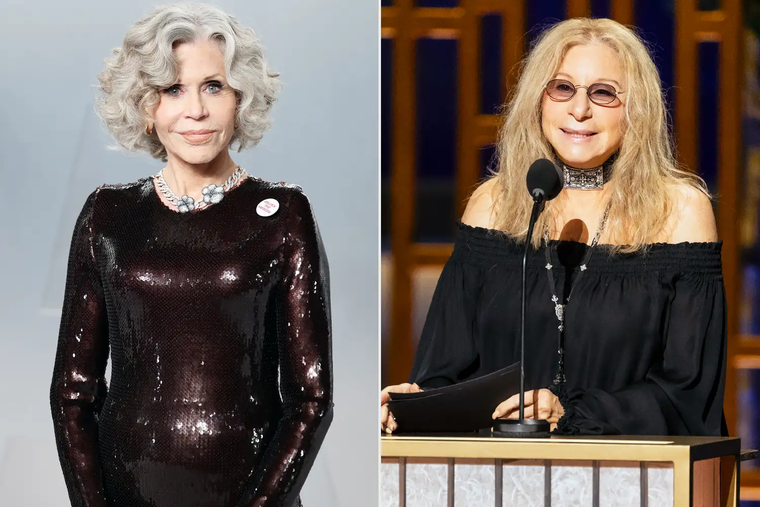 Jane Fonda protagonizó cuatro películas con Robert Redford, mientras que Barbra Streisand realizó sólo una con él.