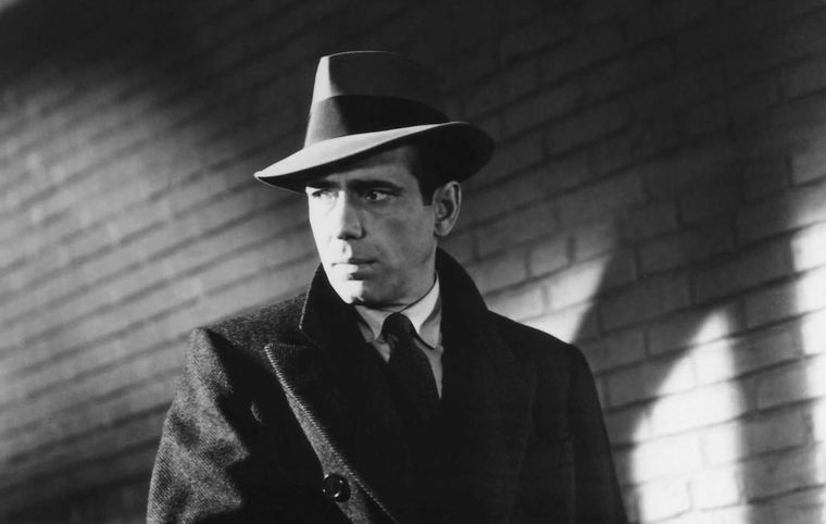 Humphrey Bogart protagonizó varios clásicos del cine