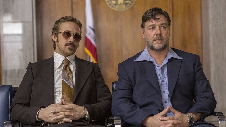 Ryan Gosling y Russell Crowe protagonizan este divertido filme