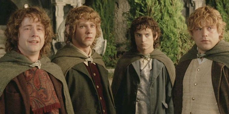 Los Hobbits de El Señor de los Anillos