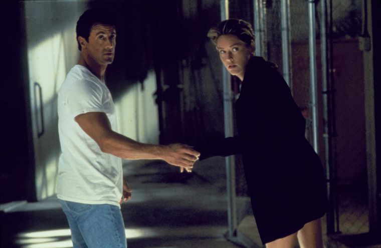 Sylvester Stallone y Sharon Stone coincidieron en esta cinta de 1994