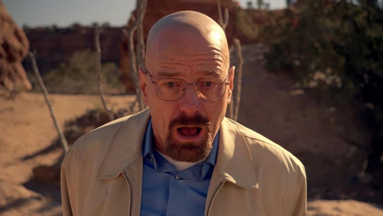 Walter White, personaje principal de la exitosa serie, Breaking Bad
