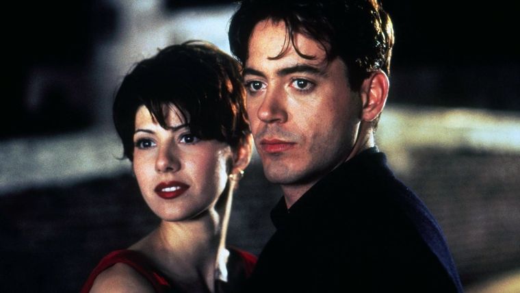 Marisa Tomei y Robert Downy Jr. parejas en la película y, por poco tiempo, en la vida real