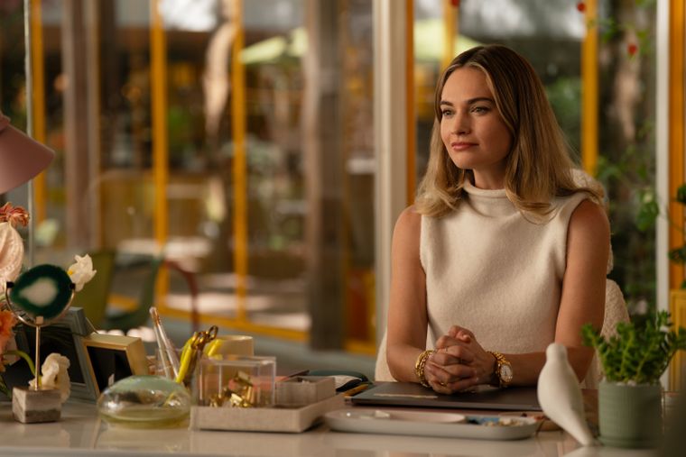 Lily James protagonizó Match: La reina de las apps de citas, una película basada en hechos reales. Lily James protagonizó Match: La reina de las apps de citas, una película basada en hechos reales. 