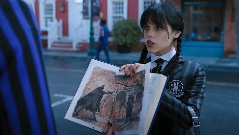 La segunda temporada de Merlina es uno de los estrenos destacados de la semana