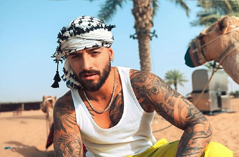 El cantante Maluma tiene 28 años.