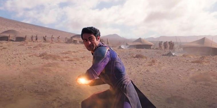 Kingo, Makkari e Ikaris revelan sus habilidades en el nuevo clip de Eternals