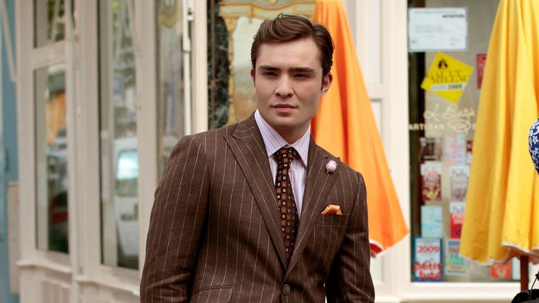 Ed Westwick es recordado por su personaje de Chuck Bass en Gossip Girl