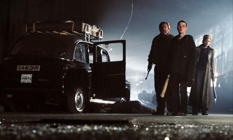 Cillian Murphy, Brendan Gleeson y Naomi Harris en la primera entrega de la saga.