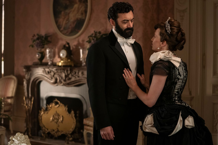 El matrimonio entre George y Bertha Russell pende de un hilo. El matrimonio entre George y Bertha Russell pende de un hilo. 