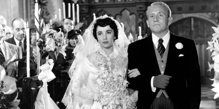 Spencer Tracy y Elizabeth Taylor protagonizan El padre de la novia, comedia romántica que cuenta con dos remakes: una en 1991 y otra en 2022