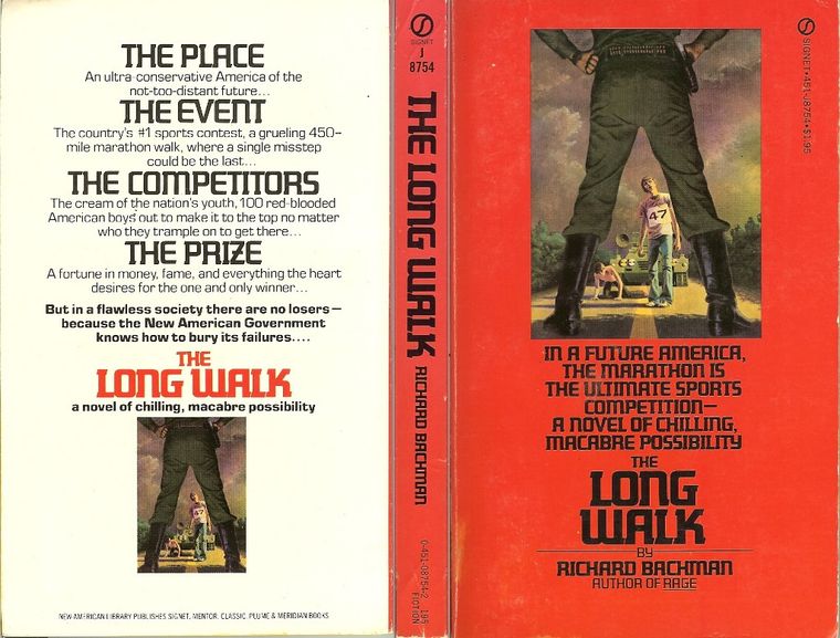 La portada del libro de Richard Bachman, aka Stephen King. La portada del libro de Richard Bachman, aka Stephen King.