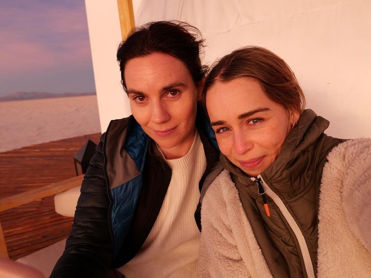 Emilia Clarke viajó a la Argentina con una amiga. Emilia Clarke viajó a la Argentina con una amiga. 