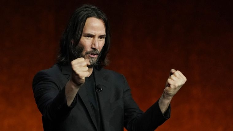 Keanu sigue preparando todo para la llegada de BRZRKR