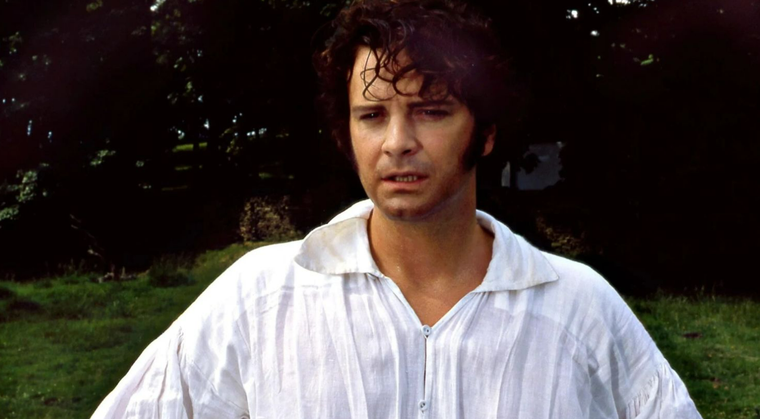 Colin Firth y su icónica versión de Mr. Darcy. Colin Firth y su icónica versión de Mr. Darcy. 