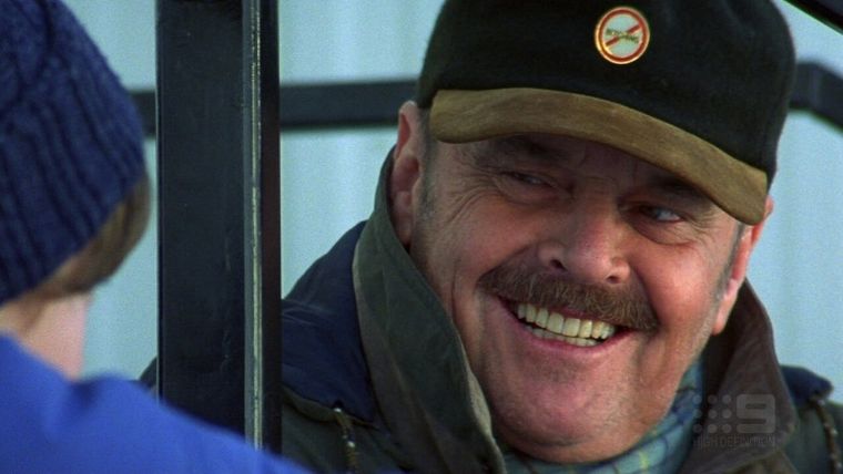 Jack Nichsolson es Jerry Black en Código de honor