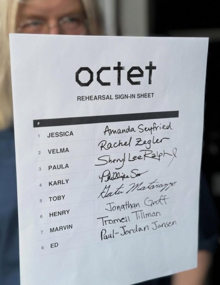 Con esta foto, Lin-Manuel Miranda anunciaba el impecable elenco de su nueva película. Con esta foto, Lin-Manuel Miranda anunciaba el impecable elenco de su nueva película.