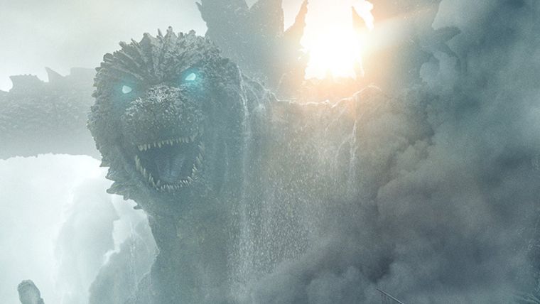 El enorme Kaiju en la aclamada Godzilla Minus One.