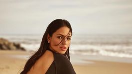 Eiza González presumió su belleza en las playas de Las Bahamas.