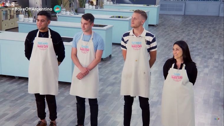 Emi, Charlie, Facu y Kalia, los grandes semifinalistas.