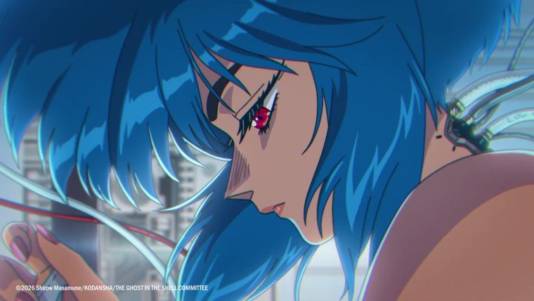 La mayor Kusanagi, la protagonista del manga y anime, en su regreso. La mayor Kusanagi, la protagonista del manga y anime, en su regreso.