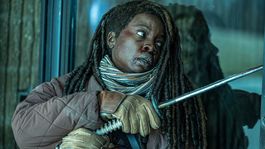 Michonne en el centro de la historia