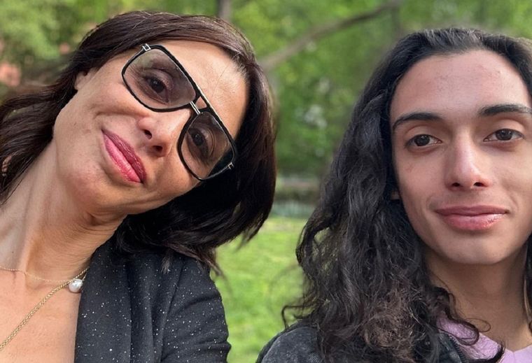 Leandro tenía 19 años y era actor al igual que su madre y su abuelo