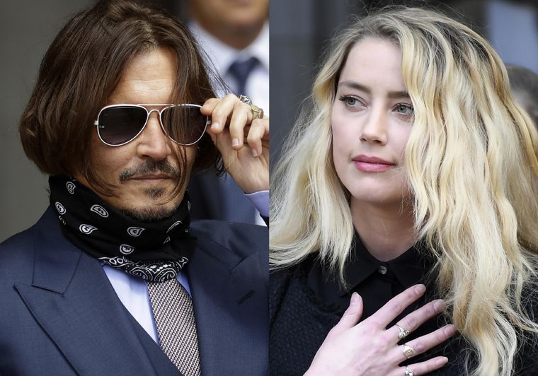 Johnny Depp y Amber Heard en una dura batalla legal