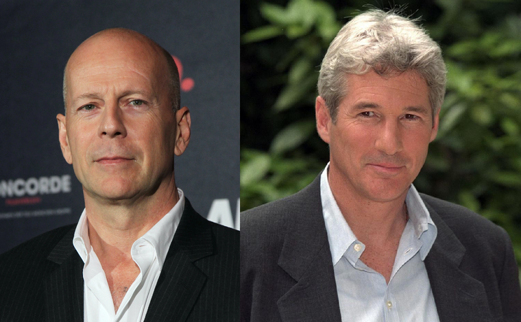 Bruce Willis y Richard Gere son dos grandes estrellas de Hollywood.