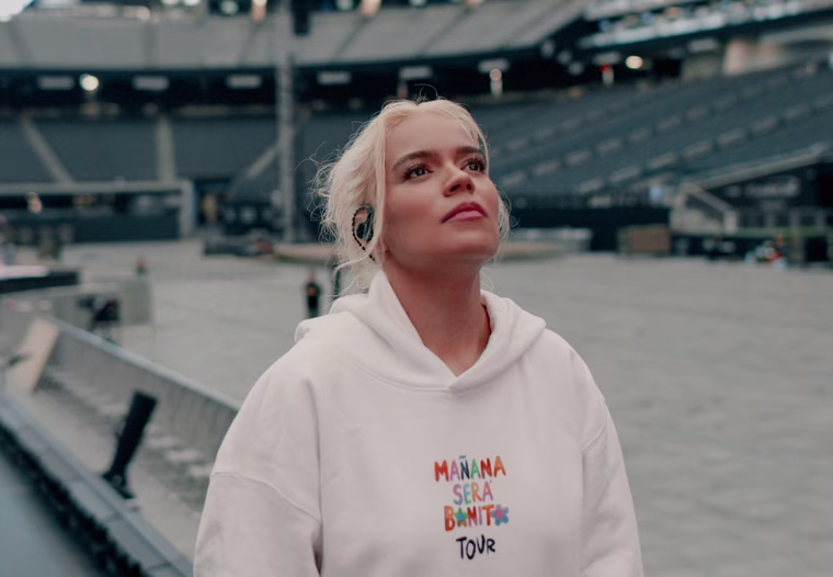 La película de Netflix retrata la gira global de 2023 de la cantante colombiana. La película de Netflix retrata la gira global de 2023 de la cantante colombiana.