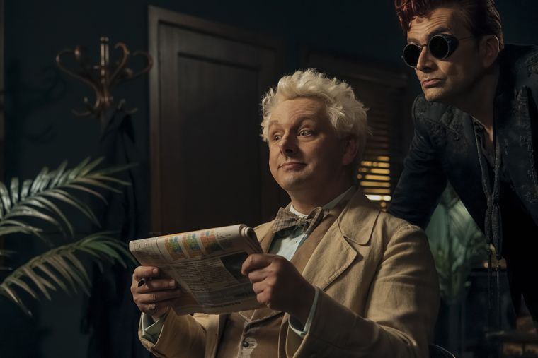 Michael Sheen y David Tennant vuelven como dupla protagónica de Good Omens. Michael Sheen y David Tennant vuelven como dupla protagónica de Good Omens. 