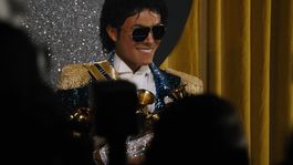 Jaafar Jackson convertido en su tío Michael Jackson.