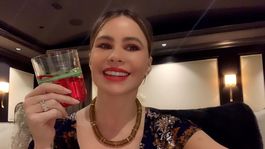 por esto es la mejor: sofia vergara impacto con el vestido mas escotado
