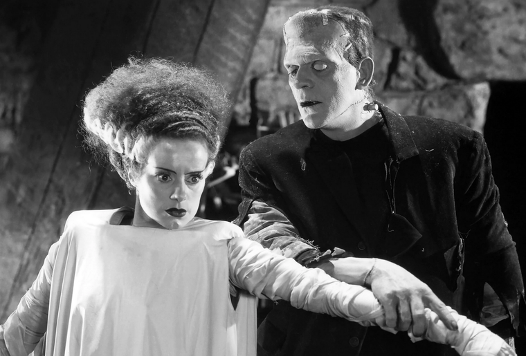 La trama de La novia recuerda a la película de 1935 La novia de Frankenstein