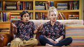 Raj y Penny en The Big Bang Theory Raj y Penny en The Big Bang Theory